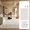Alfombra para sala de estar, lavable y limpiable con trapo, estilo crema nuevo, bajo mantenimiento, estilo vintage, alfombra de mesita de noche para dormitorio, alfombra impermeable y engrosada
