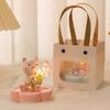 Adornos de Luz Nocturna de Tulipán de Gato Hechos a Mano DIY de Alta Gama Sala de Estar Habitación Infantil Dormitorio Regalo de Cumpleaños para Niñas