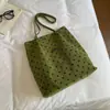 Bolsa Tote Grande de Bolinhas 2026 Novo Estilo Bolsa de Ombro Único para Sobrancelha Moda de Alta Aparência para Sair Trabalho Bolsa de Mão
