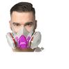 Máscara de Poeira 6200 Vermelho Rosa Meia Máscara Spray de Pesticida Tinta Química Formaldeído Decoração Máscara Protetora Especial Transfronteiriça