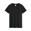 Nueva Camiseta de Verano para Hombre Algodón Peinado de Altura Cuello Redondo Suéter Personalizado Manga Corta Amigable con la Piel Transpirable Sencillo Color Sólido Manga Media
