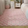 Alfombra de Pila Corta Ins Pastel de Piña Habitación Sala de Estar Mesa de Café Alfombra para el Hogar Alfombra de Noche para Chicas Lindas Popular en Internet
