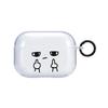 Funda Transparente Adecuada para Audífonos Inalámbricos Bluetooth Apple AirPods Protección Anticaídas Carcasa Blanda