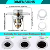 Tapón de desagüe de lavabo transfronterizo, tapón de rebote, filtro de lavabo, tapón de rebote, accesorios generales