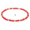 Pulsera de Semillas Popular Transfronteriza Europea y Americana Estilo Bohemio Pulsera Colorida Dopamina Dulce Temperamento Joyería Versátil
