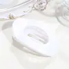 Presilha de Cabelo Bico de Pato Oval Plana Transfronteiriça para o Cabelo na Parte de Trás da Cabeça, Pinça de Cabelo Simples e de Alto Padrão com Estampa de Leopardo Acessórios de Cabelo