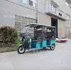 Triciclo de Pasajeros y Carga de Bangladesh, Motocicleta de Tres Ruedas para Exportación Africana con Techo, Tuk-tuk Duradero de Alquiler para Transporte de Pasajeros
