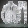 Traje transfronterizo 2023 para hombre, primavera y otoño, nuevo estilo coreano, sudadera, traje deportivo informal para hombre, manga larga, dos piezas, Amazon