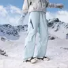 Tendencia 2025 Nueva Marca de Moda Estilo Montaña Pantalones Funcionales de Pierna Recta Ligeros Impermeables para Exteriores para Hombres