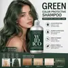 Comércio Exterior Transfronteiriço shampoo protetor cor rosa para cabelos descoloridos, fixador de cor, em estoque, espuma à base de plantas inglesa cinza