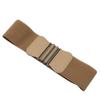 Selo de cintura feminino vestido decorativo de alta qualidade para todos os tipos de combinação cinto largo feminino fivela de feltro manual cinto de cintura externo para vestir selo de cintura