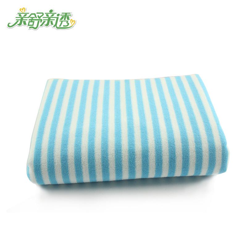 棉毛圈条纹防水床单床罩隔尿垫