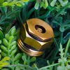 Boquilla rociadora centrífuga de dientes externos riego automático de jardinería sistema de pulverización de micro-niebla boquilla atomizadora de riego por aspersión de alta presión