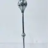 Portavelas de Metal con Flujo Goteante Artesanías Adornos para el Hogar Sala de Estar Escritorio Restaurante Decoraciones Suaves