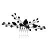 Fabricantes al por mayor de accesorios para el cabello, tocados y novias de cristal negro transfronterizos de Europa y Estados Unidos.
