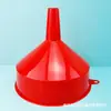 No. 7 Embudo Rojo para Agua, Embudo de Plástico, Embudo Colgable Filtro para Vino de Cocina, Embudo Rojo Dispensador de Salsa de Soja, 2 Yuan