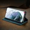 Para Samsung s21 Funda para Teléfono Móvil Resistente a Caídas s20fe Funda con Protección para Tarjetas Magnética note20Ultra Funda de Cuero Flip