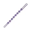 Cadena de Mordedor de Corazón para Bebé Juguete Calmante de Dibujos Animados para Masticar Cadena de Chupete Mordedor Cadena Mordedor Anti-pérdida de Grado Alimenticio para Bebé