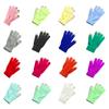 Guantes Tejidos con Pantalla Táctil con Estampado de Pegamento para Otoño e Invierno para Hombre y Mujer Exterior Adulto Cálido Color Puro Guantes de Pantalla Táctil Logotipo