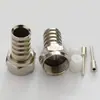 Conector Aislador de Pin de Cobre Puro RG58 Conector de Cable RG58 Cabezal F Engarzado en Frío Cabezal F de TV con Cableado Métrico Británico