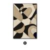 Pintura decorativa minimalista nórdica para sala de estar, abstracta, minimalista, estilo japonés, estilo silencioso, pintura colgante, arte, pasillo, mural grande