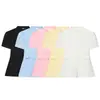Ropa de Mujer al por Mayor Transfronteriza Verano 2026 Nueva Camisa Chaqueta Top de Color Sólido Cuello Alto de una Sola Fila Cintura Alta Adelgazante