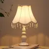 Lámpara de Mesa Estilo Europeo Minimalista Moderno Decoración de Dormitorio Habitación de Boda Cálida Creativa Ins Control Remoto Mesita de Noche Regalo de Boda Lámpara de Escritorio