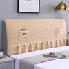 2025 Nueva Funda de Cabecera Todo Incluido Funda Elástica para Cabecera Respaldo de Cama de Madera Maciza Empaquetado Suave Cuero Funda Protectora a Prueba de Polvo Resistente a Manchas