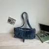 Bolsa de Hombro Cruzada para Mujer de Gran Capacidad, Estilo Moderno, Versátil, Mezclilla, Nueva Moda Verano 2026
