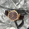 Reloj de cuarzo para mujer, nuevo reloj de estudiante, con banda elástica perezosa popular transfronteriza y lazo literal con números completos