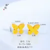 Accesorios DIY Chapados en Oro de Color Fuerte y Duradero Puzuo Circonita Estrella de Riqueza Instantánea Corazón Cuentas Espaciadoras con Agujero para Pulsera para Mujer