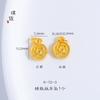 Exquisitos accesorios de oro arena vietnamita de alta calidad Ping An Joy Lucky Nafu diy cadena colgante joyería material tejido