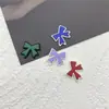 Cor de Macaron Laço Acessórios de Liga Joias Coloridas Grampo de Cabelo DIY Feito à Mão Título Capa de Celular Material