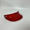Ala de Casco Casco Retro Ala de Tres Botones Casco de Motocicleta Parasol Protección Solar Casco Pequeño Medio Casco Ala Motocicleta