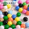 Cuentas de Calabaza Coloridas Gomitas Dulces Joyería Hecha a Mano DIY Colgante de Cuenta Suelta Cadena para Teléfono Móvil Accesorios de Cadena Decorativa Llavero Colgante para Coche