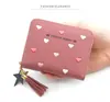 2023 Nova Linda Menina Compacta Mini Multifuncional Exquisita Casual Pequena Carteira de Moedas Porta-Cartões Pequeno