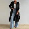 Moda Otoño 2026 para Mujer Sitio Independiente de Amazon Venta Caliente Transfronteriza Cardigan Versátil de Color Sólido de Manga Media
