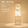 Lámpara de Atmósfera LED para Sala de Estar Estilo Wabi-Sabi, Iluminación para Sala de Té con Arte de Bambú de Casa de Huéspedes Estilo Chino, Lámpara de Pie para Lectura junto a la Cama