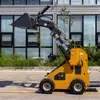 Cargador Frontal Pequeño de Exportación Spot con Capacidad de Nivelación Automática de 450 kg Fabricante Venta al por Mayor Máquina Compacta