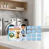 JAKEHOE Pastilhas Limpadoras para Máquina de Lavar Limpador de Tanque de Máquina de Lavar Doméstica Reduz Resíduos de Pelo de Animal