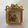 Moldura de resina oca em relevo de estilo nórdico entrada da sala de jantar fundo parede moldura de combinação de fotos mesa de resina