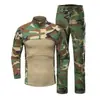 Conjunto de Traje de Rana G4 Tejido de Manga Larga Estilo Americano Transpirable Camuflaje Instructor Entrenamiento Militar al Aire Libre Uniforme Táctico Venta al por Mayor desde Fabricante