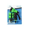 Fornecido diretamente pelo fabricante, conjunto de pistola de rega de jardim multifuncional, conjunto de pistola de água multifuncional para lavagem de carro doméstico com slot para cartão