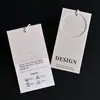 Etiquetas de Roupas Personalizadas em Papel de Seda da Fábrica de Origem, Fabricante Personalizado de Etiquetas em Papel de Arte de Alta Qualidade com Textura Fosca