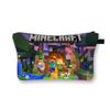 Bolsa cosmética de Minecraft más vendida, bolsa de almacenamiento portátil de gran capacidad para niños, linda bolsa de aseo, cantidad mínima de pedido de una pieza