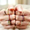 Suministrado directamente por el fabricante: cuentas redondas pequeñas de piedra natural, cuentas de arroz, cristal, turmalina, cuentas redondas de ágata, materiales hechos a mano para DIY, accesorios para pulseras