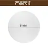 Papel de Filtro de Café 58mm Grau Alimentício Material de Polpa de Madeira 100 Peças Branco Original Fabricante Venda por Atacado Papel de Filtro de Café