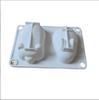 A2888 Liulian Net mousse vermelha coelho molde de silicone molde de sabão modelagem realista silicone chocolate molde molde de gelo