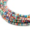Contas Finas de Argila Macia 3/4/5/6mm, Miçangas de Arroz, Espaçadores para Pulseiras, Contas Espaçadoras, Contas Soltas, Materiais e Acessórios para Montagem de Joias DIY