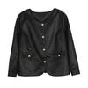 Traje Estilo Maillard para Mujer Primavera Nueva Talla Grande Chaqueta para Mujer + Falda con Tirantes 340768T21+340768T22